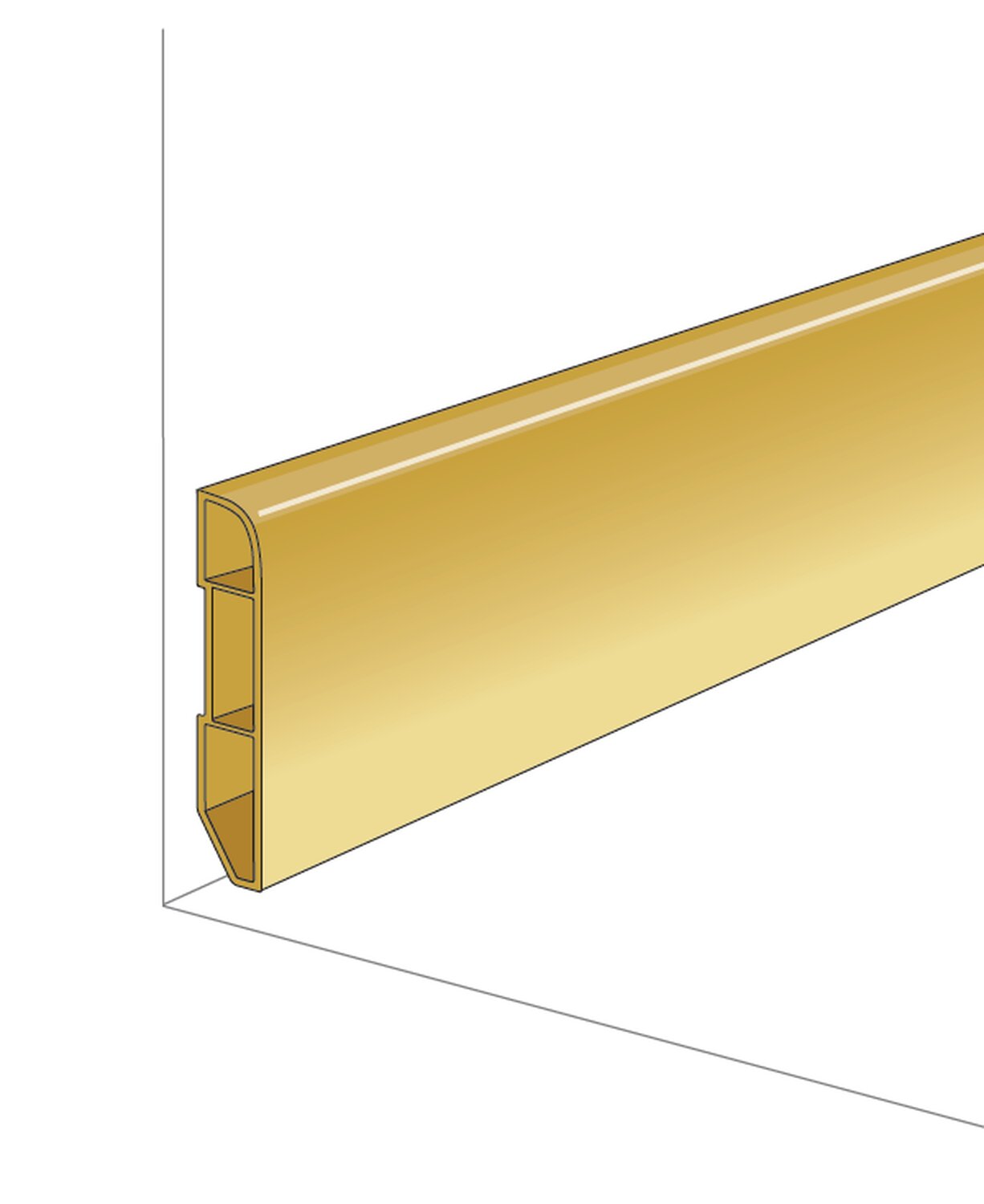 Éclaté produit - Design Skirting