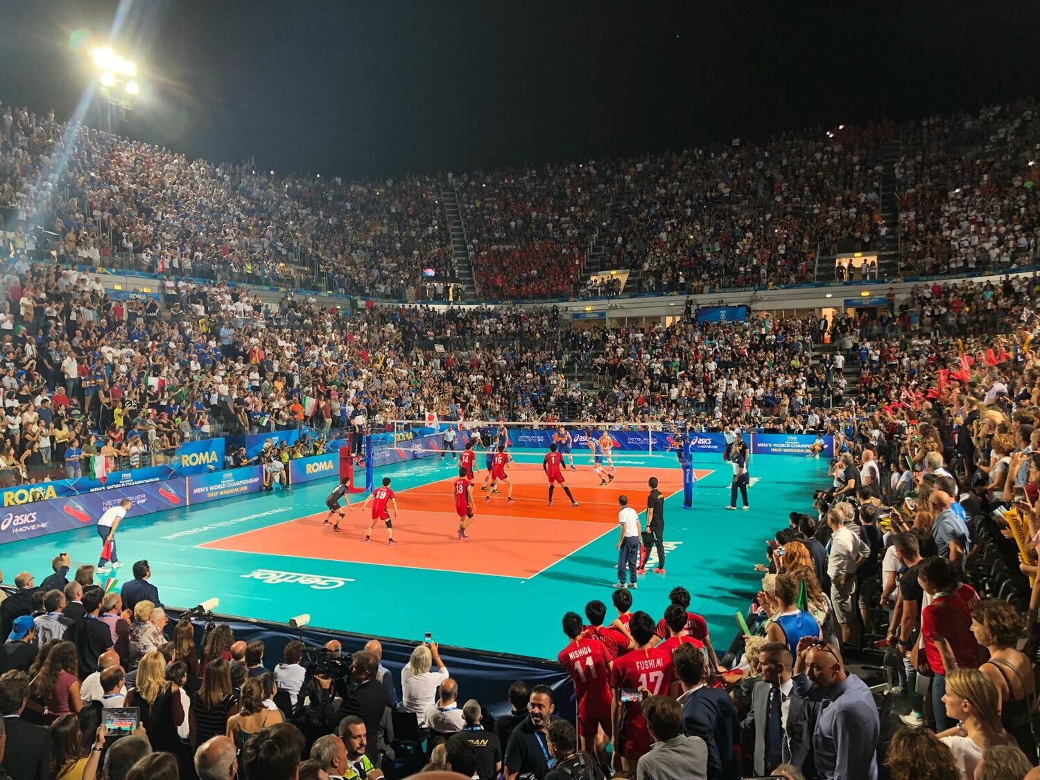 Volley match